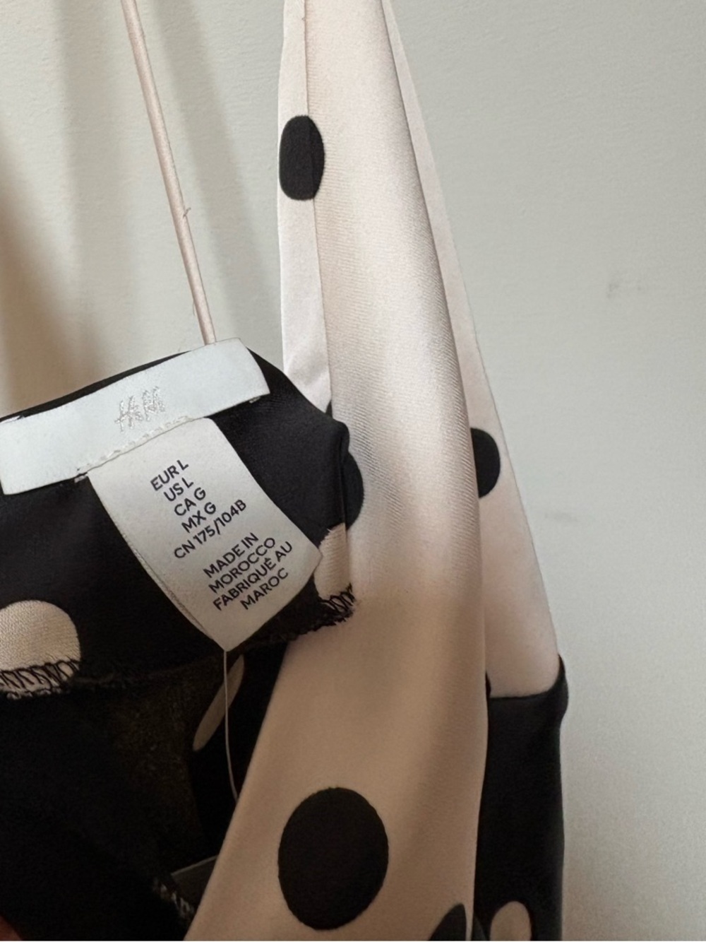 NWT H&M Satin Strappy Dress Size Large - Picture 15 of 15